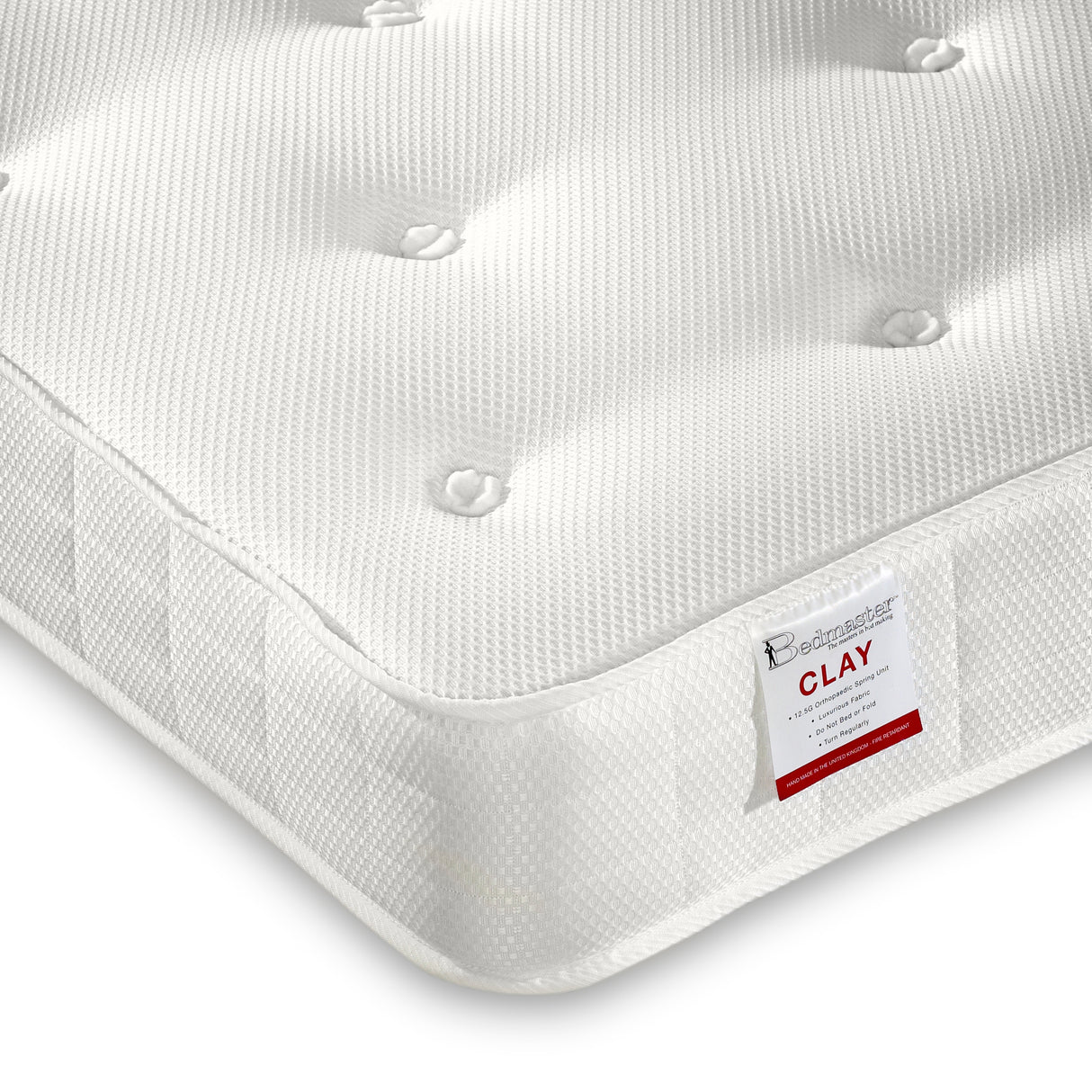 Clay Orthopaedic Sprung Mattress