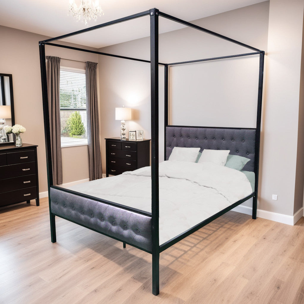 Sydney 4 Poster Metal Bed Frame