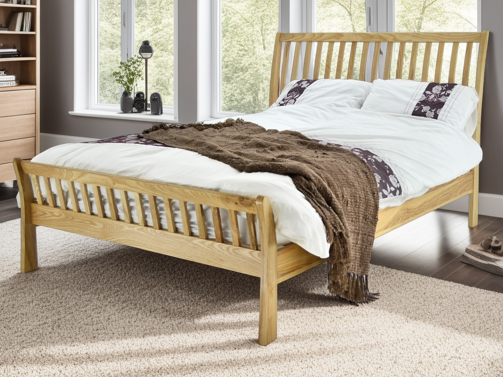 Ashton Oak Bed Frame