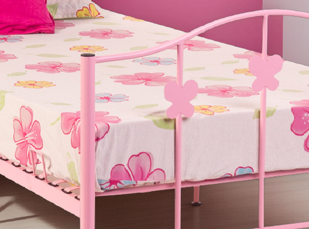 Pink Butterfly Bed Frame