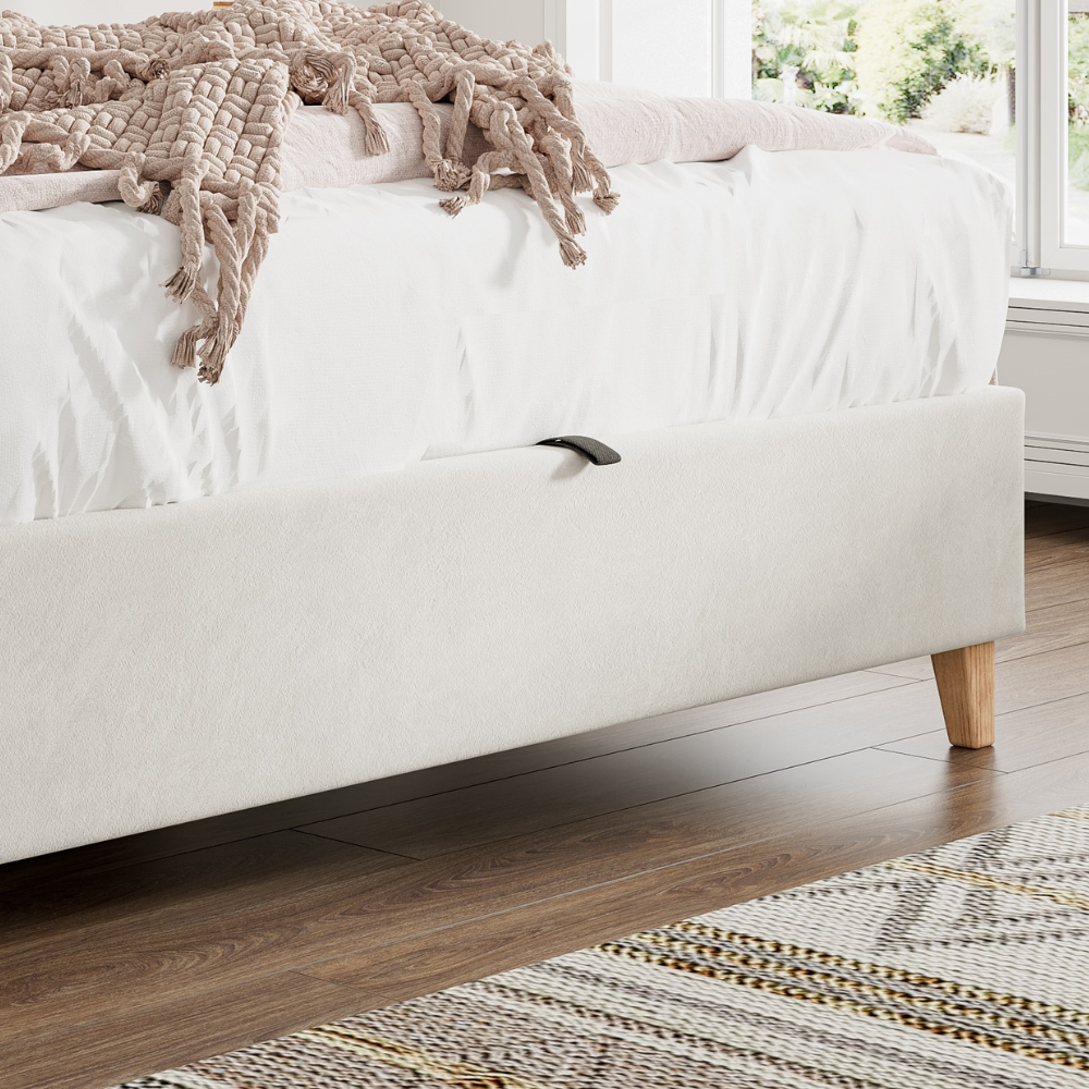 Rhodes Warmstone Ottoman Bed Frame