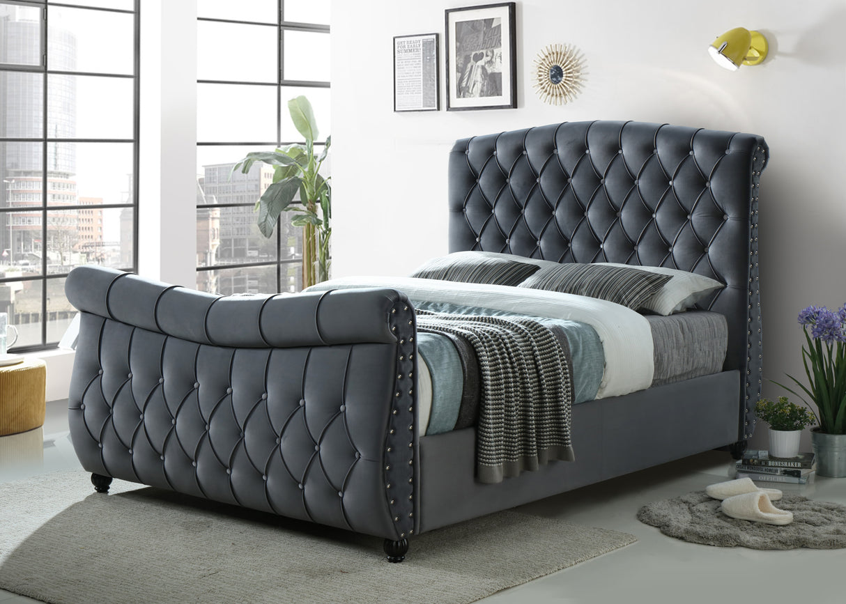 Lachelle Upholstered Bed Frame