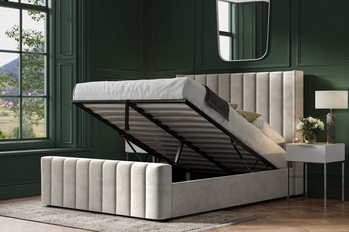 Kilworth Ottoman Velvet Bed Frame