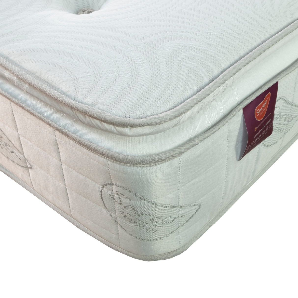 Pocket Sprung Latex Pillow Top Mattress