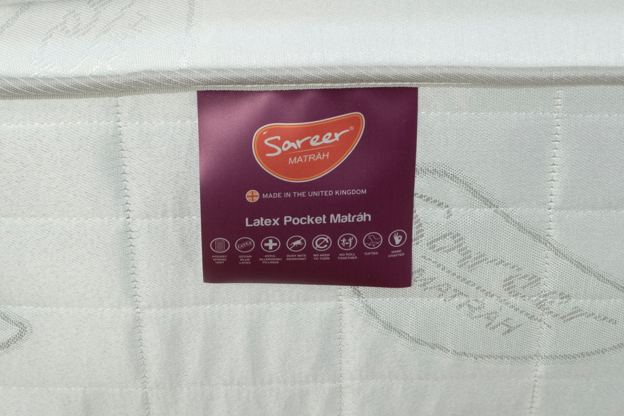 Pocket Sprung Latex Pillow Top Mattress