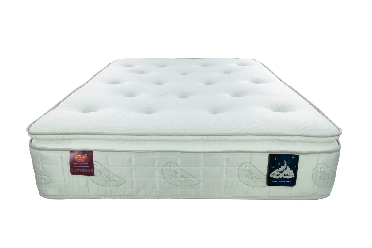 Pocket Sprung Latex Pillow Top Mattress