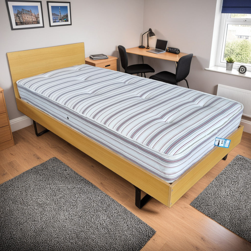 Skid Wooden Bed Frame