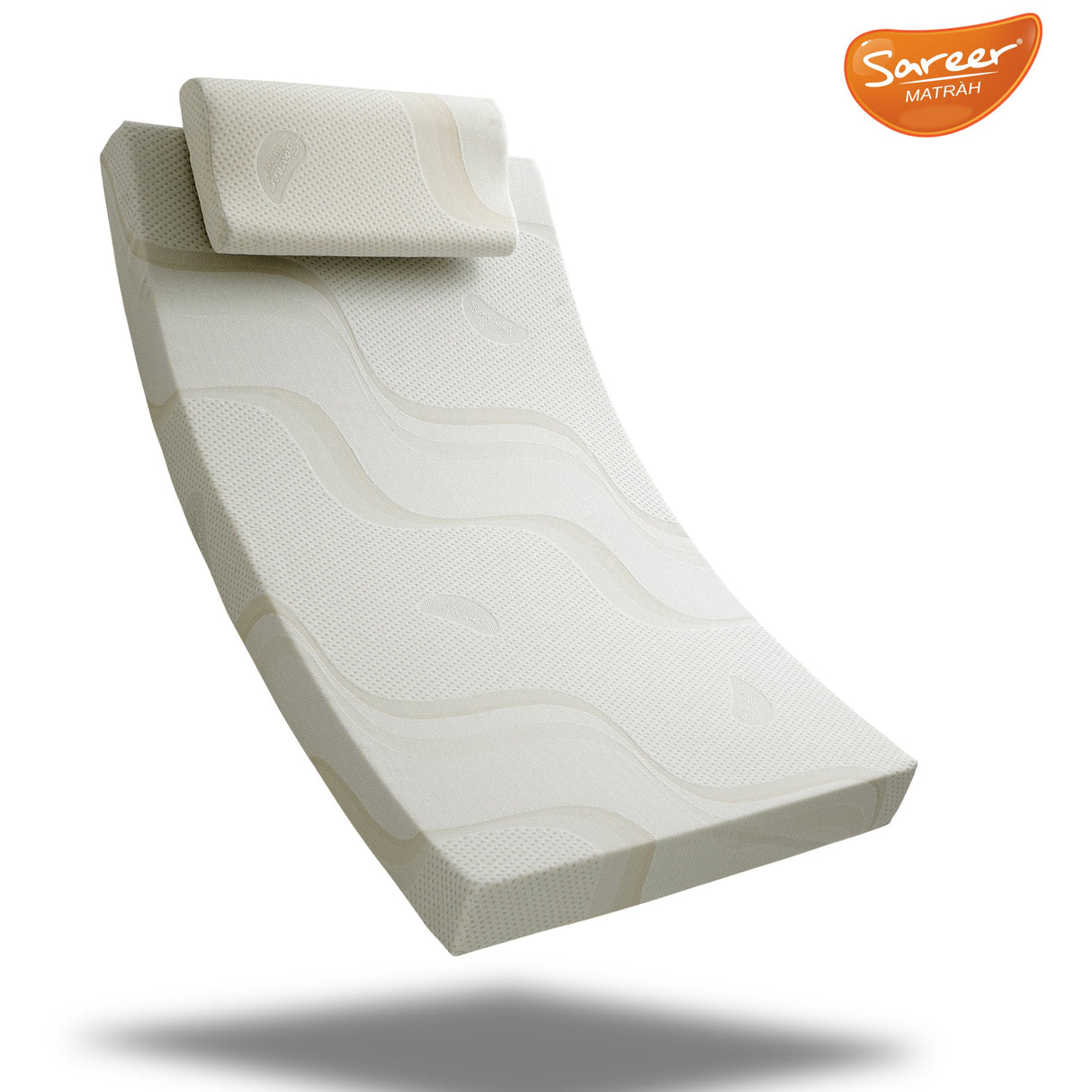Full size image of the reflex foam mattress.