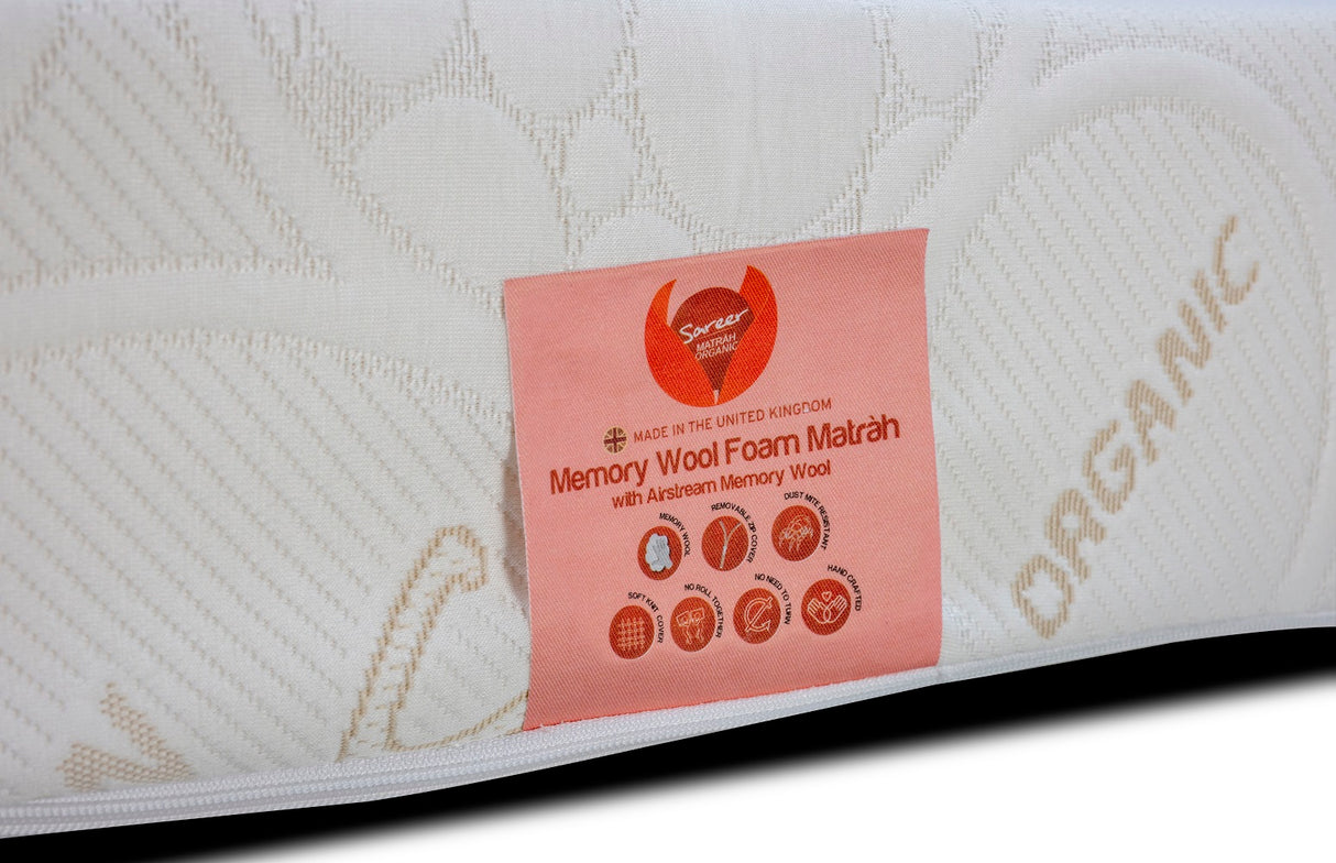 Memory Wool and Foam Mattress