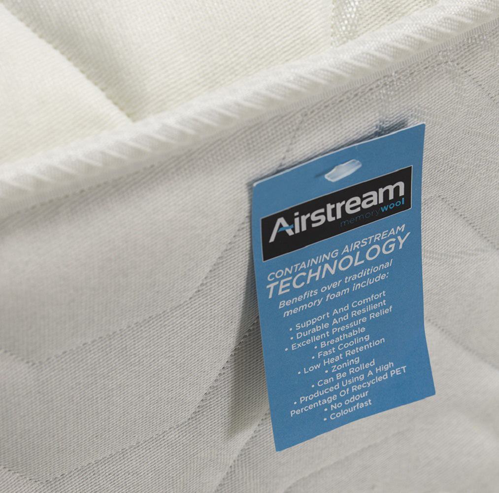 Memory Wool and Coil Orthopaedic Mattress