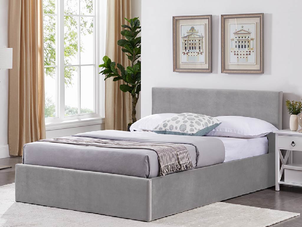 Montana Fabric Ottoman Bed Frame