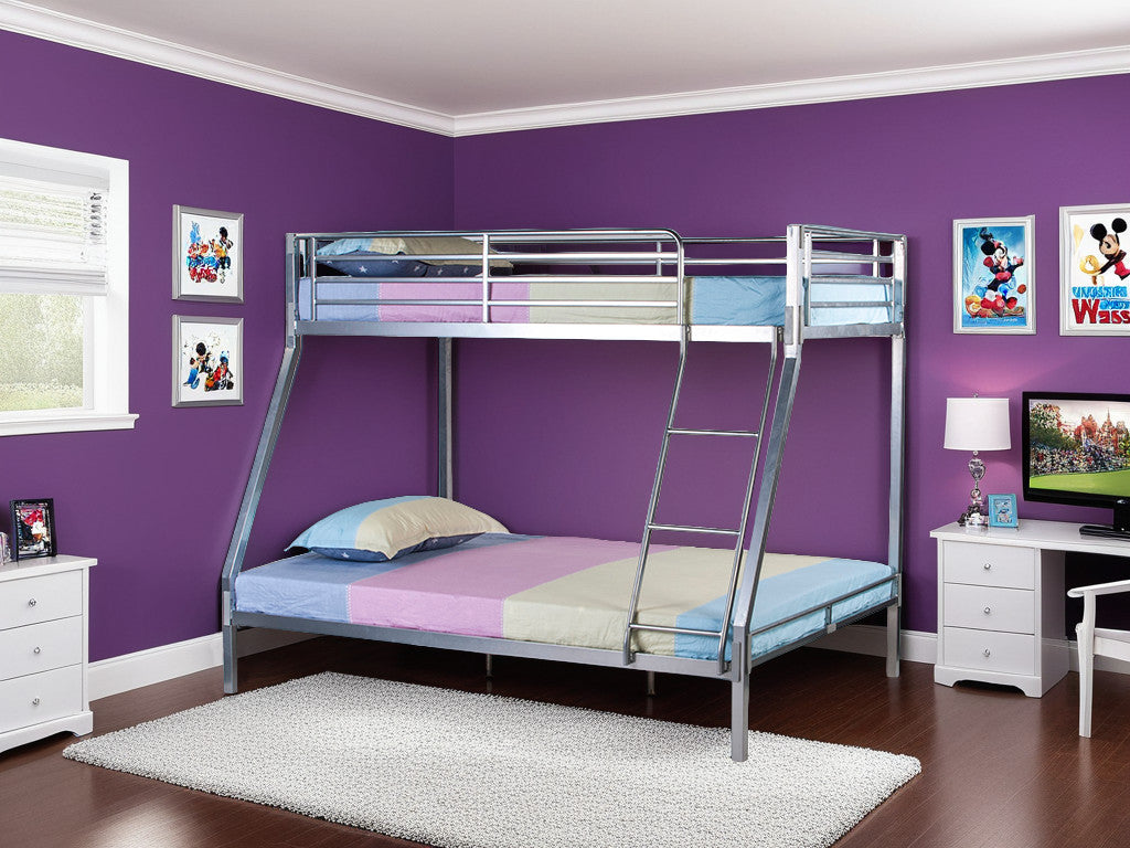 No Bolt Triple Metal Bunk Bed