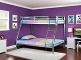 No Bolt Triple Metal Bunk Bed