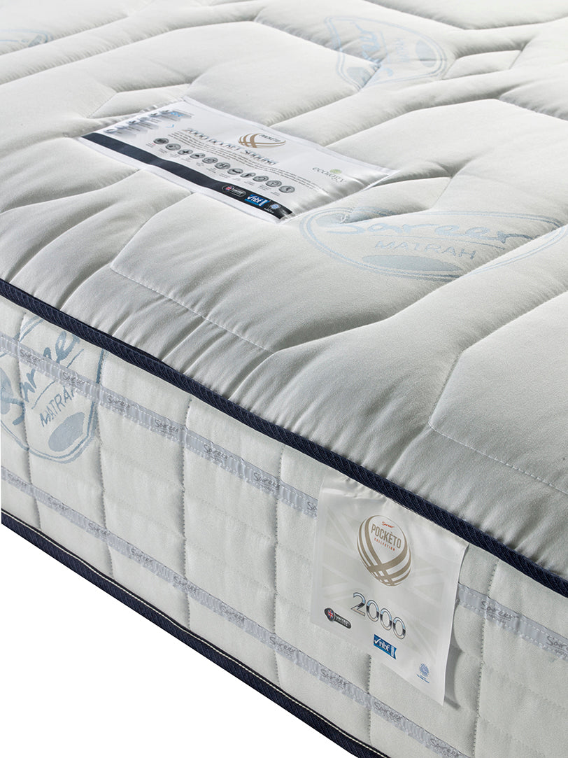 Pocketo Reflex Plus 2000 Pocket Sprung Mattress