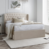 Warwick Grey Velvet Ottoman Bed Frame