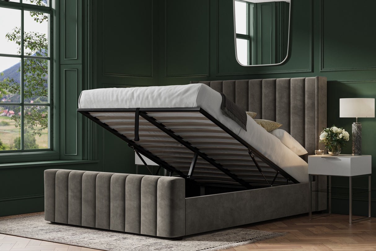 Kilworth Ottoman Velvet Bed Frame