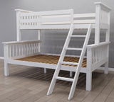 Lucca Solid Wood Triple Bunk Bed