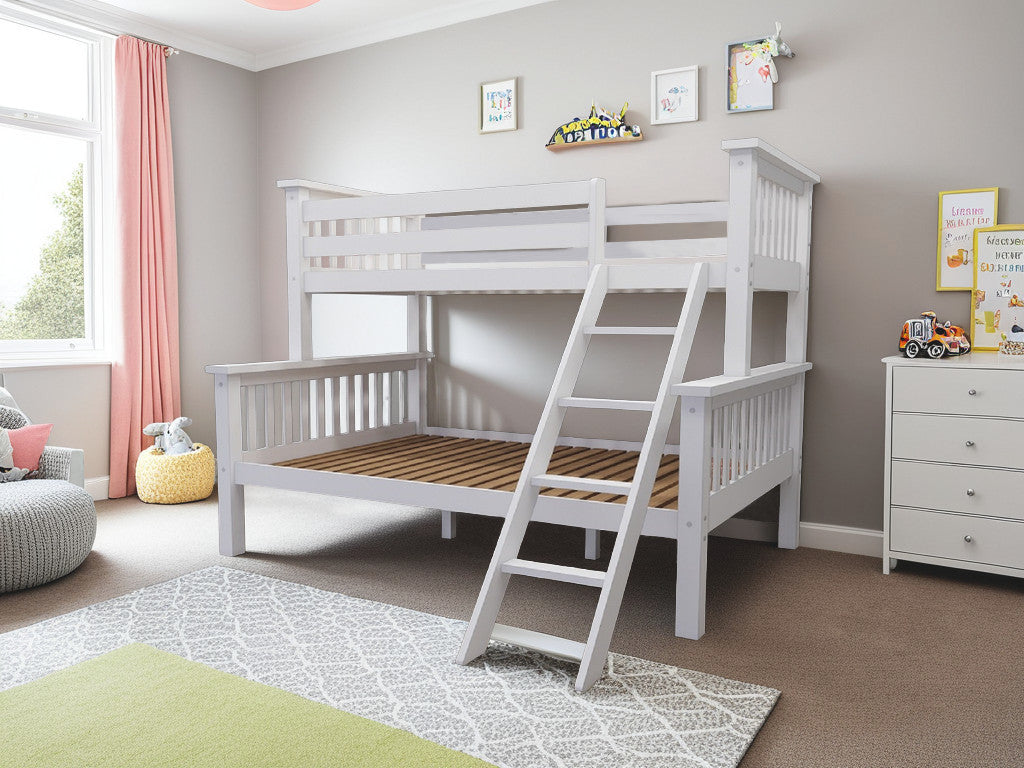 Lucca Solid Wood Triple Bunk Bed