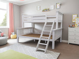 Lucca Solid Wood Triple Bunk Bed