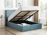 Sky Material Ottoman Bed Frame
