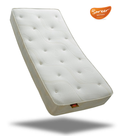 Full image of a reflex foam open coil mattress.