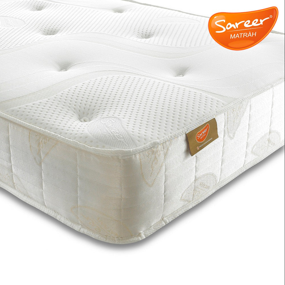 A close up of the reflex pocket mattress. 