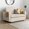 Troy Natural 2 Seater Sofa Bed