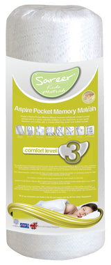 Aspire Pocket Sprung Memory Foam Kids Mattress