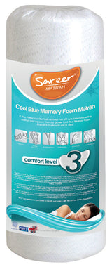 Cool Blue Memory Foam Mattress
